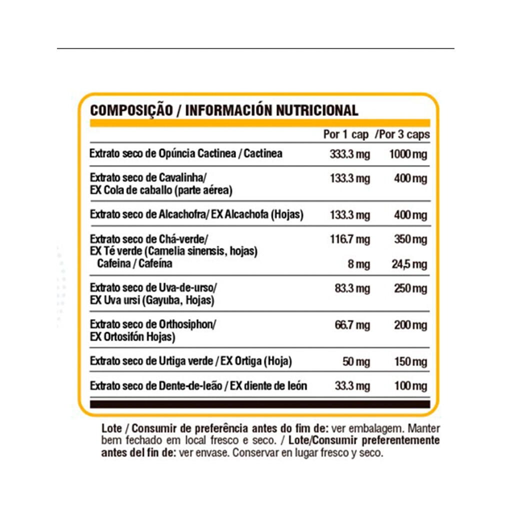 LIFE PRO ESSENTIALS DIURETIC PRO 90 VEGANCAPS - Drenaje y Definición 2/5