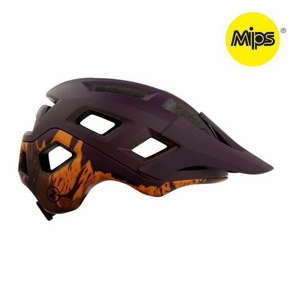 Cască LAZER Coyote MIPS, MTB/Enduro, matte mulberry orange, 58-61 cm.