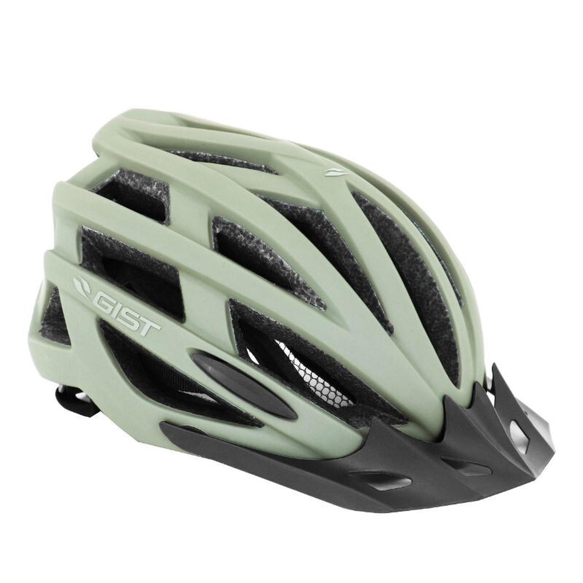 Gist - Casque Vélo Réglage Molette - Éclairage Integré Gist E-bike Planet Urban In-mold - Casque - Gris - 38 S - Decathlon