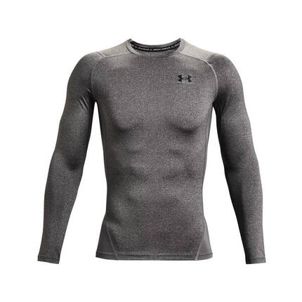 Under Armour Heatgear Armour Men's Grey Long Sleeve Compression Jersey