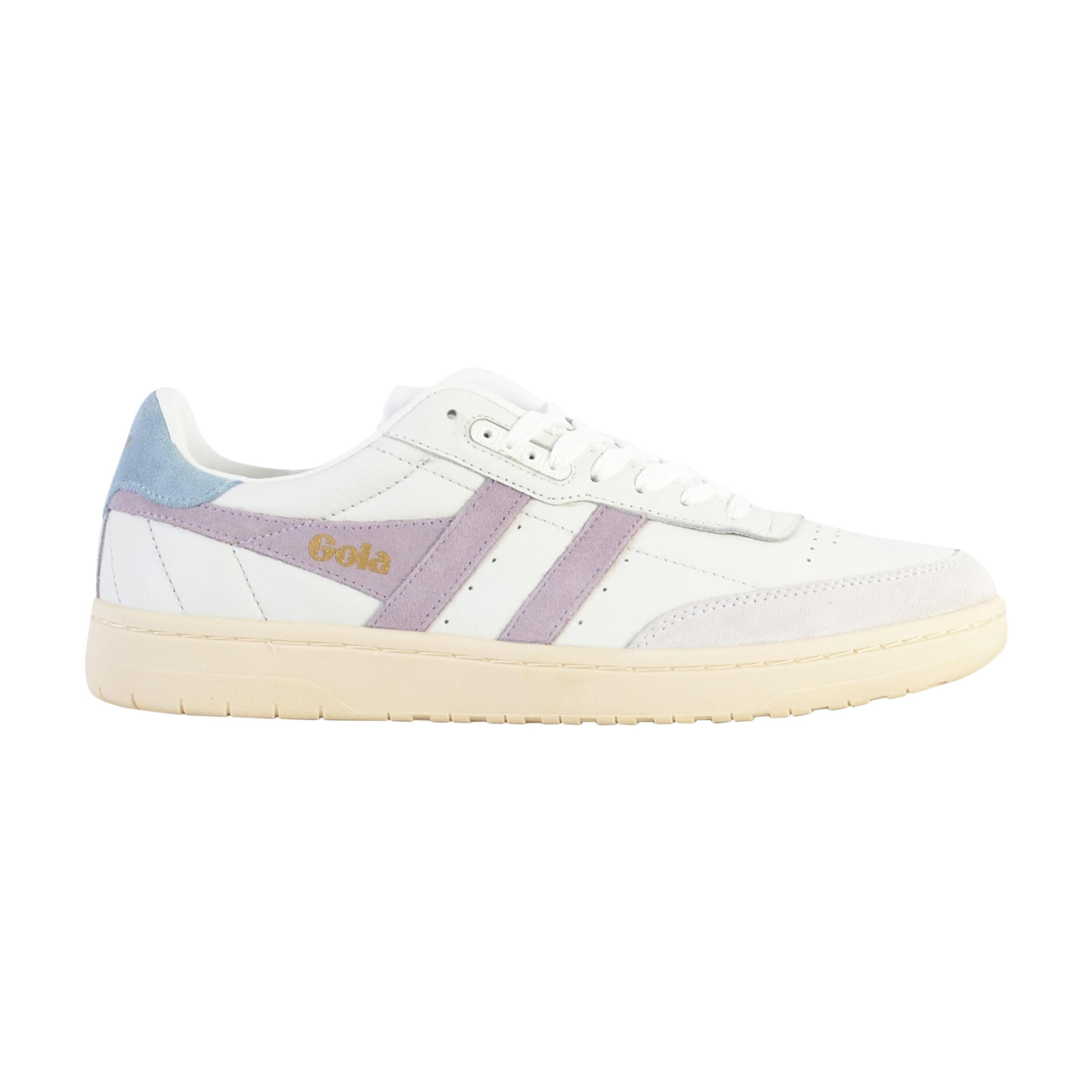 Basket Plate Cuir Gola Falcon - Femme 2/5