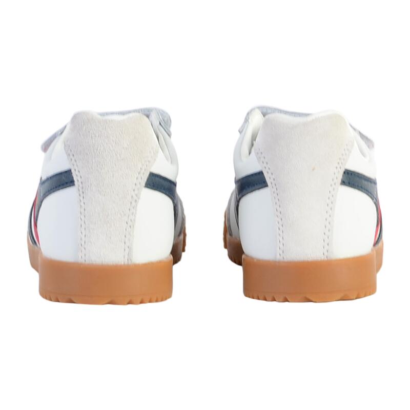 Entrenadores para niños Gola Classics Harrier Leather Strap Trainers