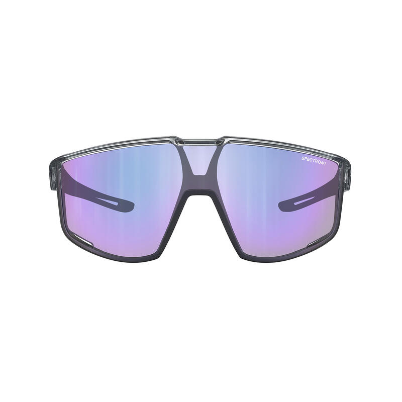 Fahrradbrille Fury Spectron 1 durchscheinend glänzend grau-violett