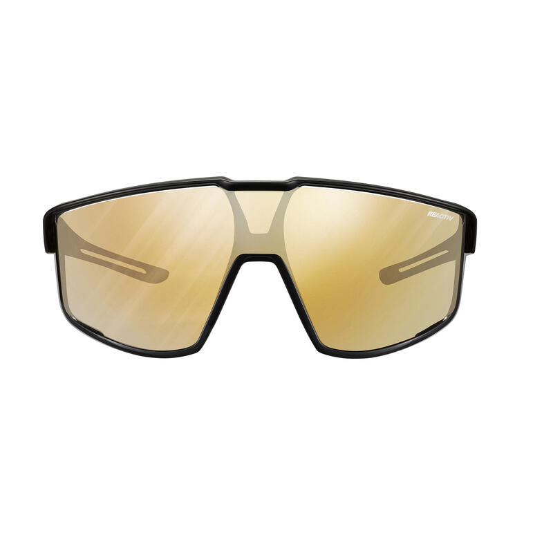 Okulary rowerowe JULBO FURY - czarny | Reactiv Light Amplifier Cat 1-3