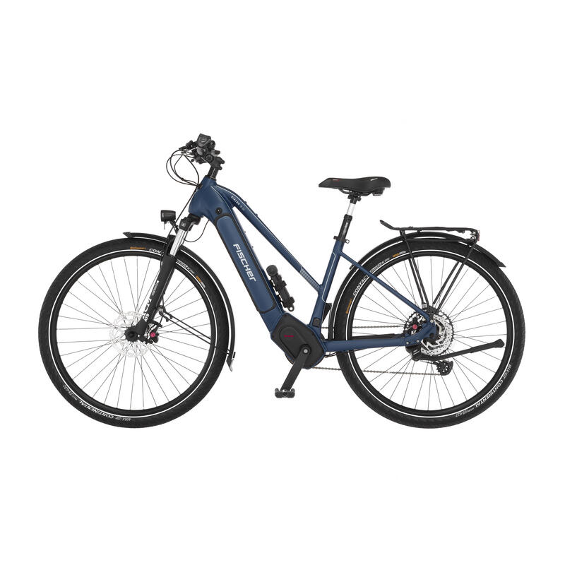 FISCHER Trekking E-Bike Viator 8.0i - blau, RH 45 cm, 28 Zoll, 711 Wh