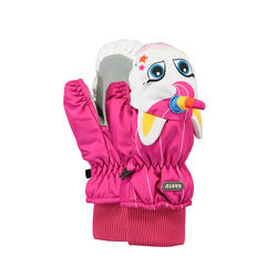 Nylon wanten Mitts 3d Fuchsia Meisjes