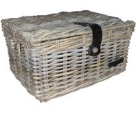 Panier pour vélo - Gris - 45x33x24cm - 40L