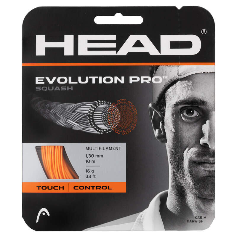 Naciąg do squasha Head Evolution Pro set. 1,21 mm