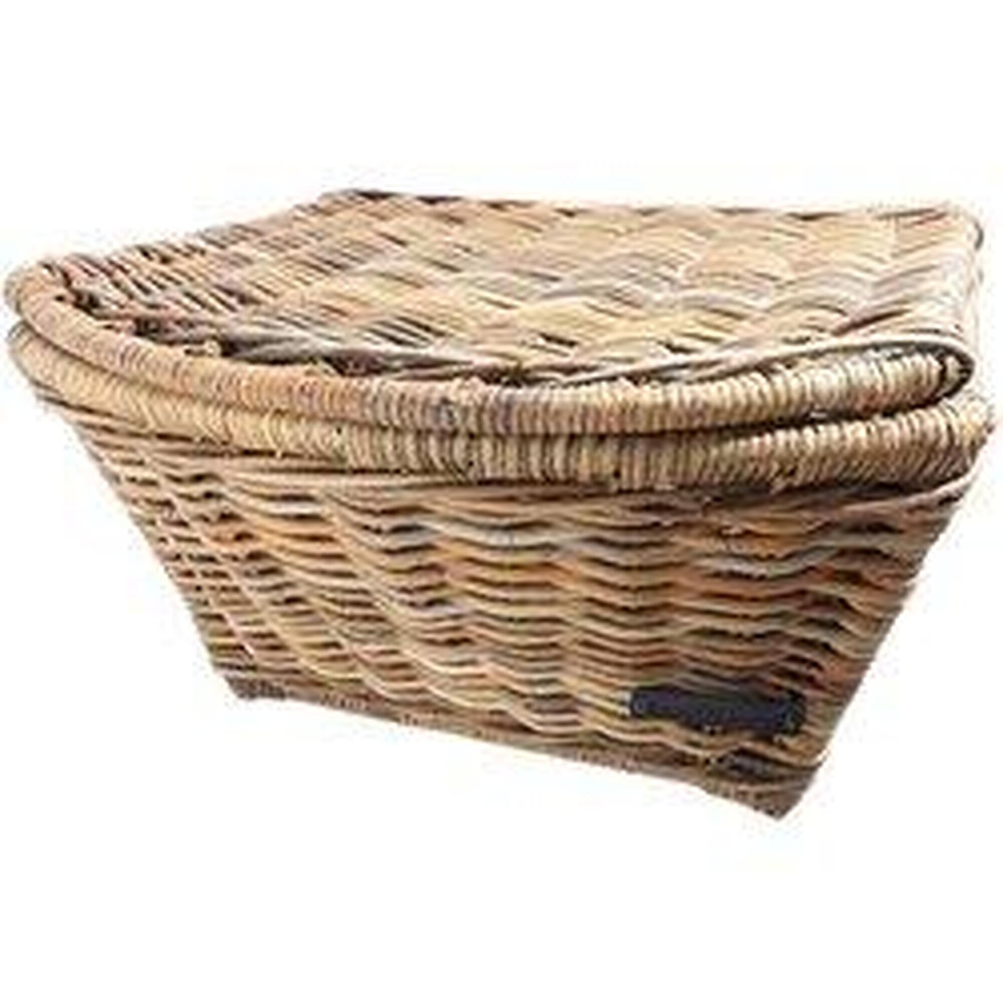 Panier pour vélo - Marron - 47x41x30 cm - 50L