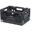 Panier en plastique recyclé - 16L - Noir