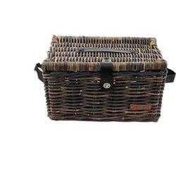 Panier pour vélo - Noir - 47x36x26 cm - 40L