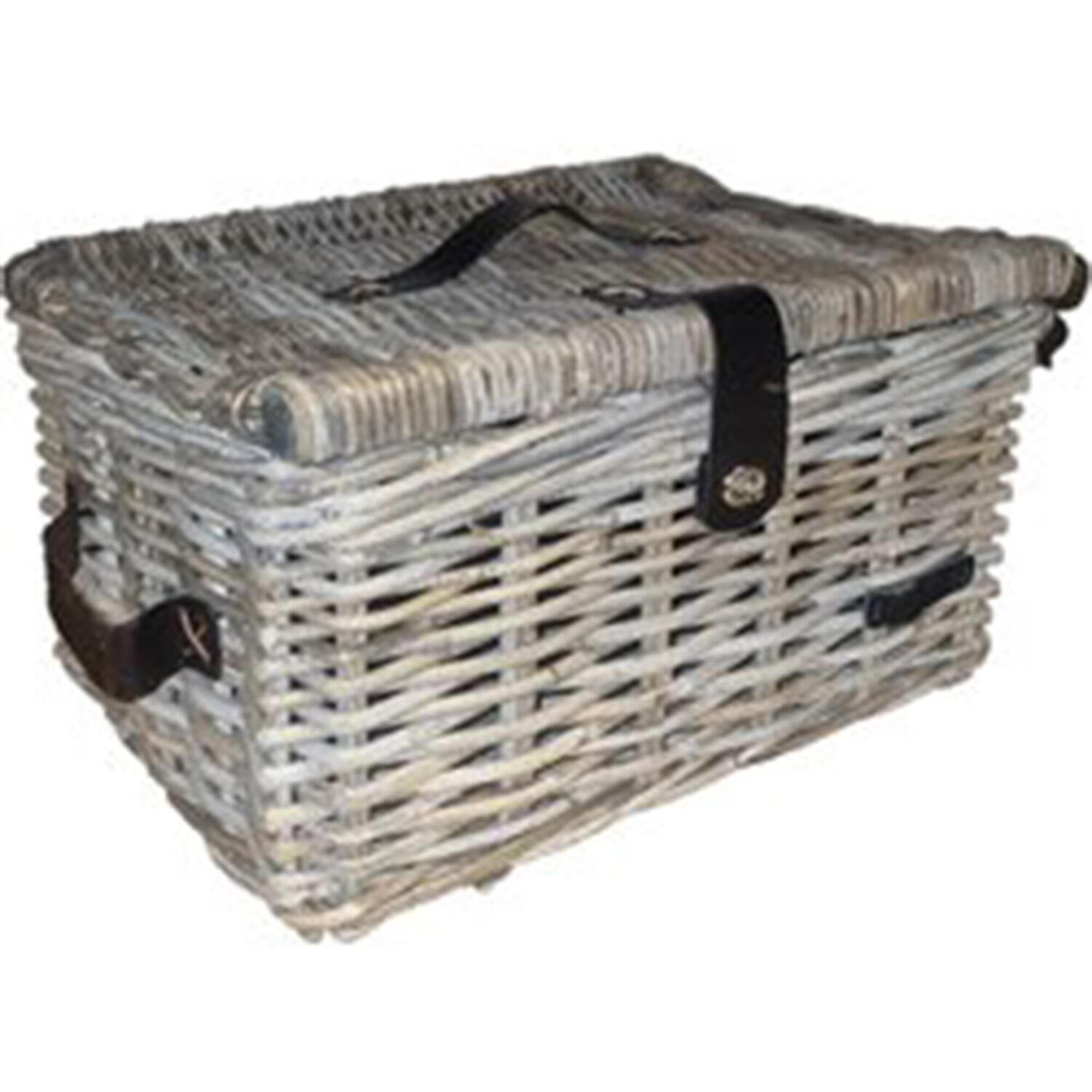 WICKED Fietsmand - Grijs - 47x36x26 cm - 40L