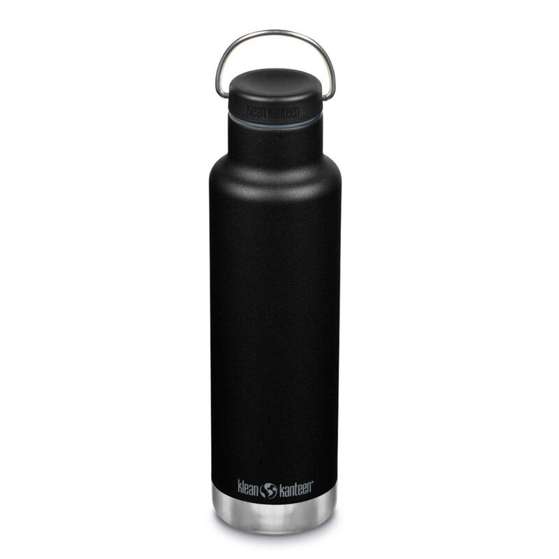 Botella Termica Classic Klean Kanteen con tapa Loop 20oz -592 ml negro