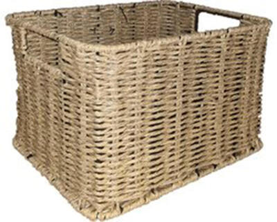 Cestino per bicicletta - Naturale - 46L