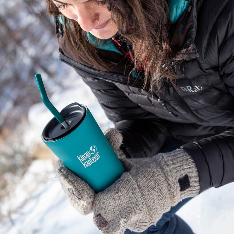 Vaso Termica Klean Kanteen 16oz 473ml verde oscuro Decathlon