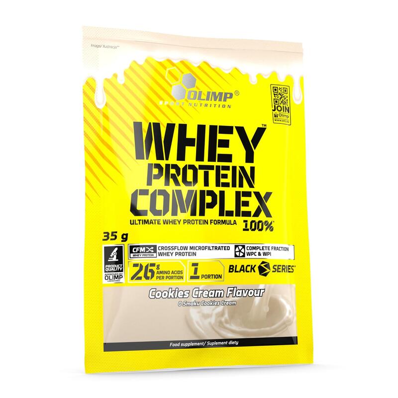 Odżywka białkowa Olimp Whey Protein Complex 100% - 35 g Krem ciasteczkowy