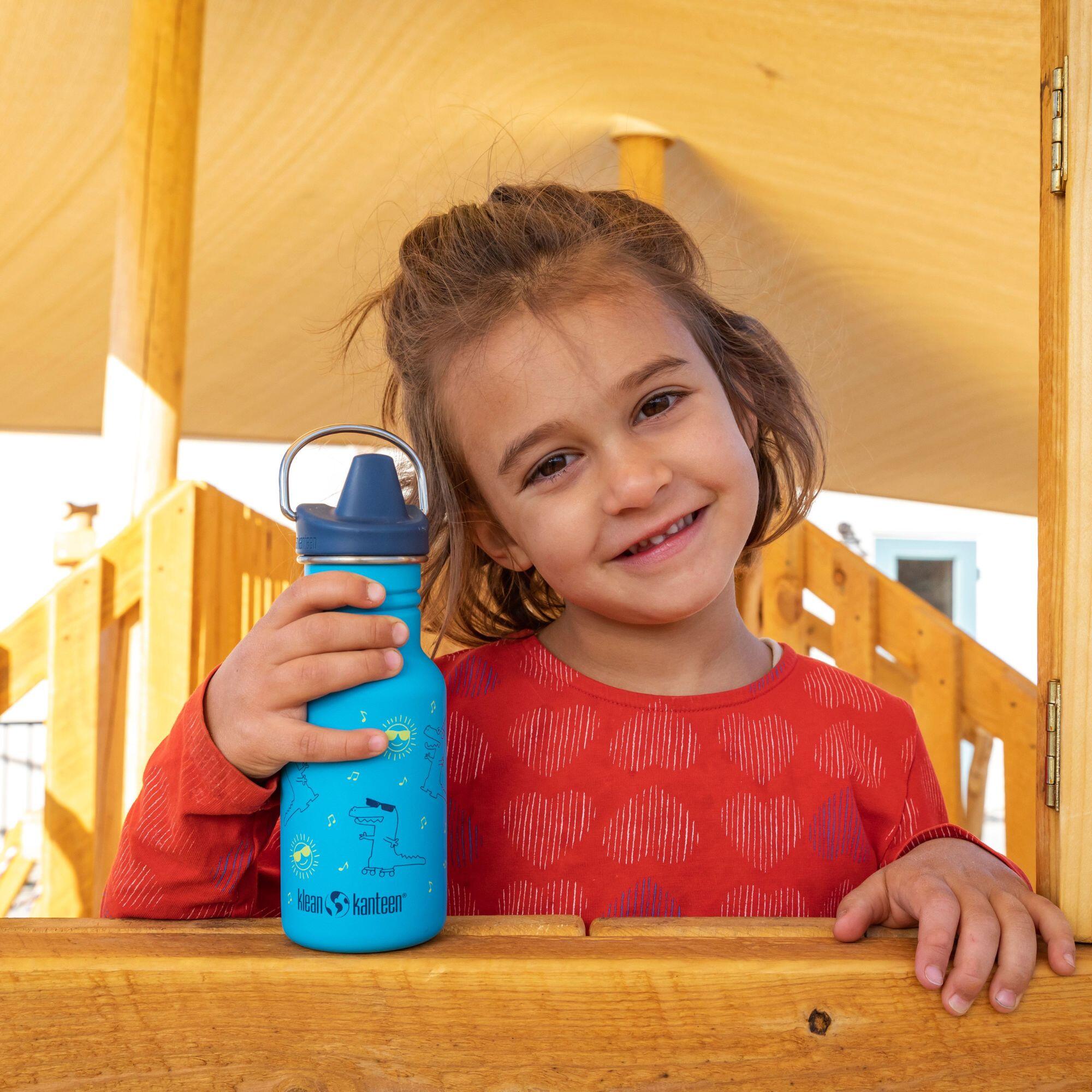 Klean Kanteen Sippy Bottle Cap Navy 2/3