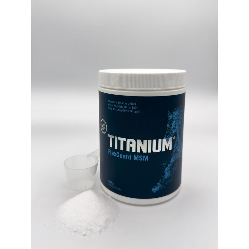 Suplemento del sistema locomotor, TITANIUM® FlexGuard MSM 300g