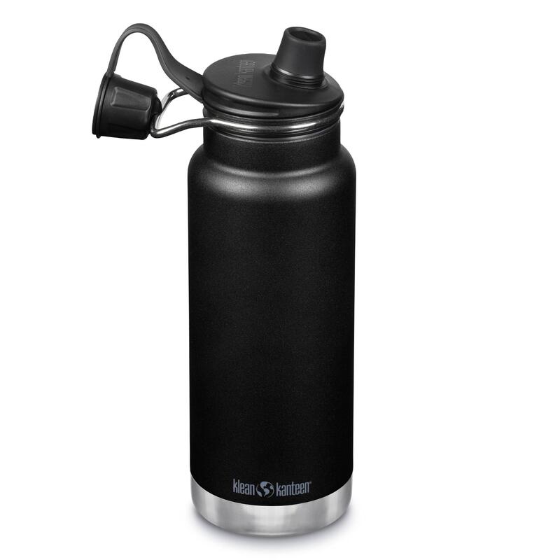 Botella Termica TKWide Klean Kanteen con Chug Cap 32oz -946ml negro