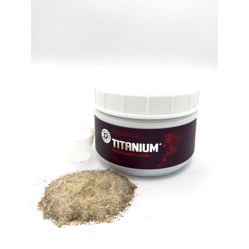 TITANIUM® Performance Lactate 360g, para rendimento e recuperação muscular.