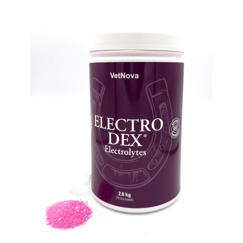Electrolitos solubles ELECTRO DEX® para caballos 2,6 Kg