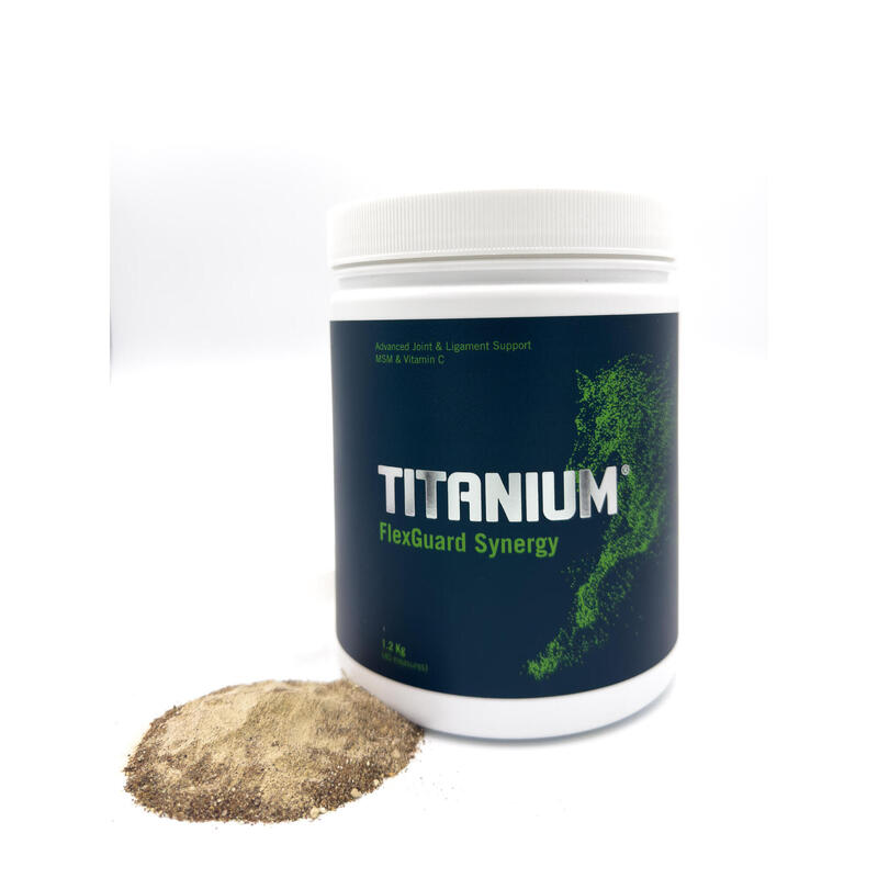 TITANIUM® FlexGuard Synergy 1,2 kg, vertraagt spierveroudering.