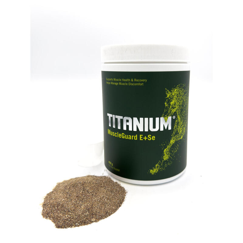 Integratore completo per  cavalli  TITANIUM® MuscleGuard E+Se  450g