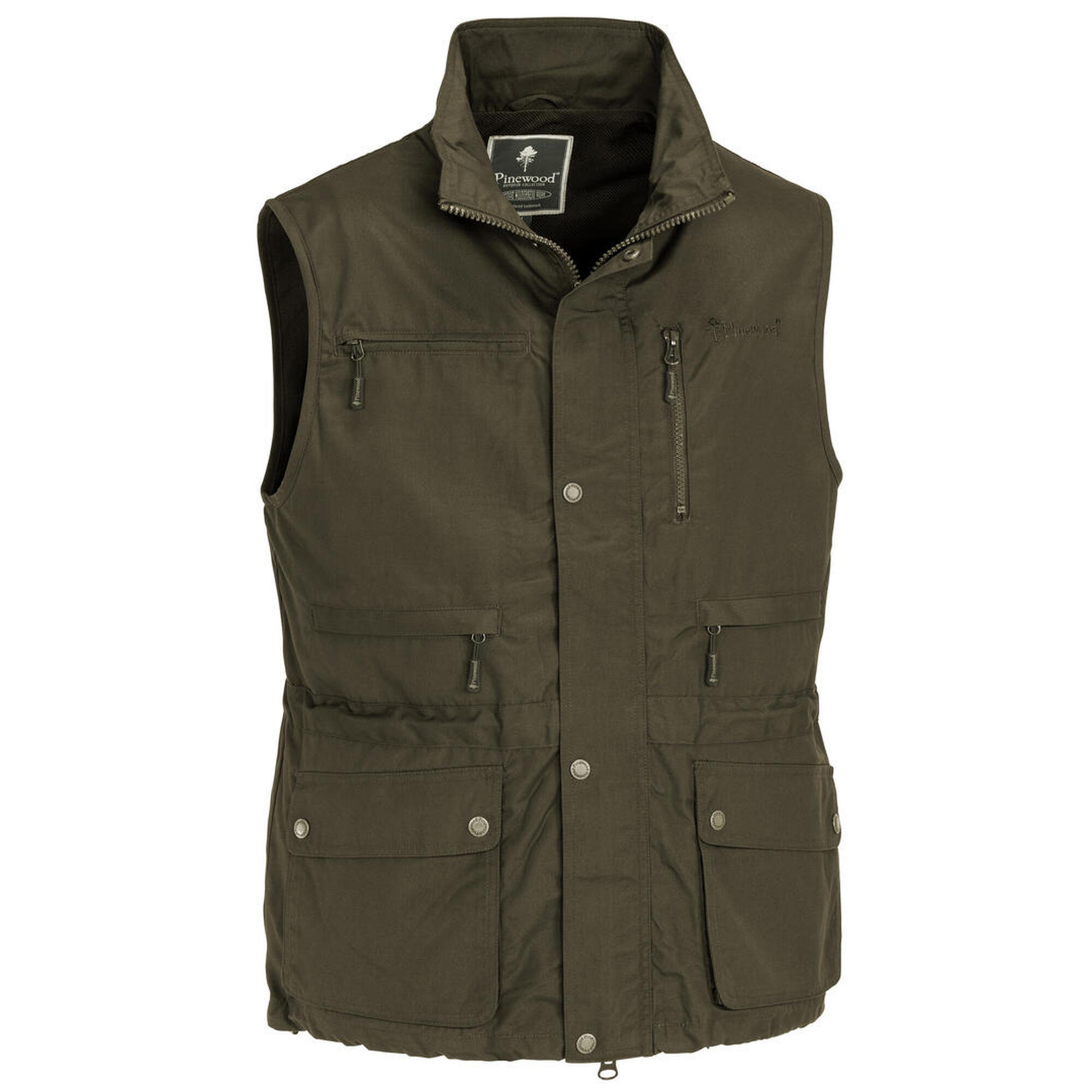Pinewood Veste New Tiveden/Wildmark - Olive Foncé (9288)