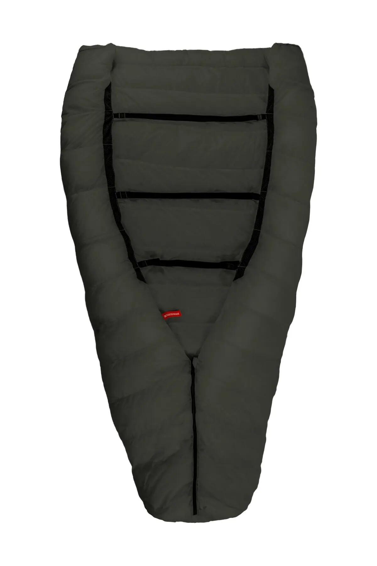 Grüezi Biopod DownWool Top Steppdecke - Deep Forest 5/6
