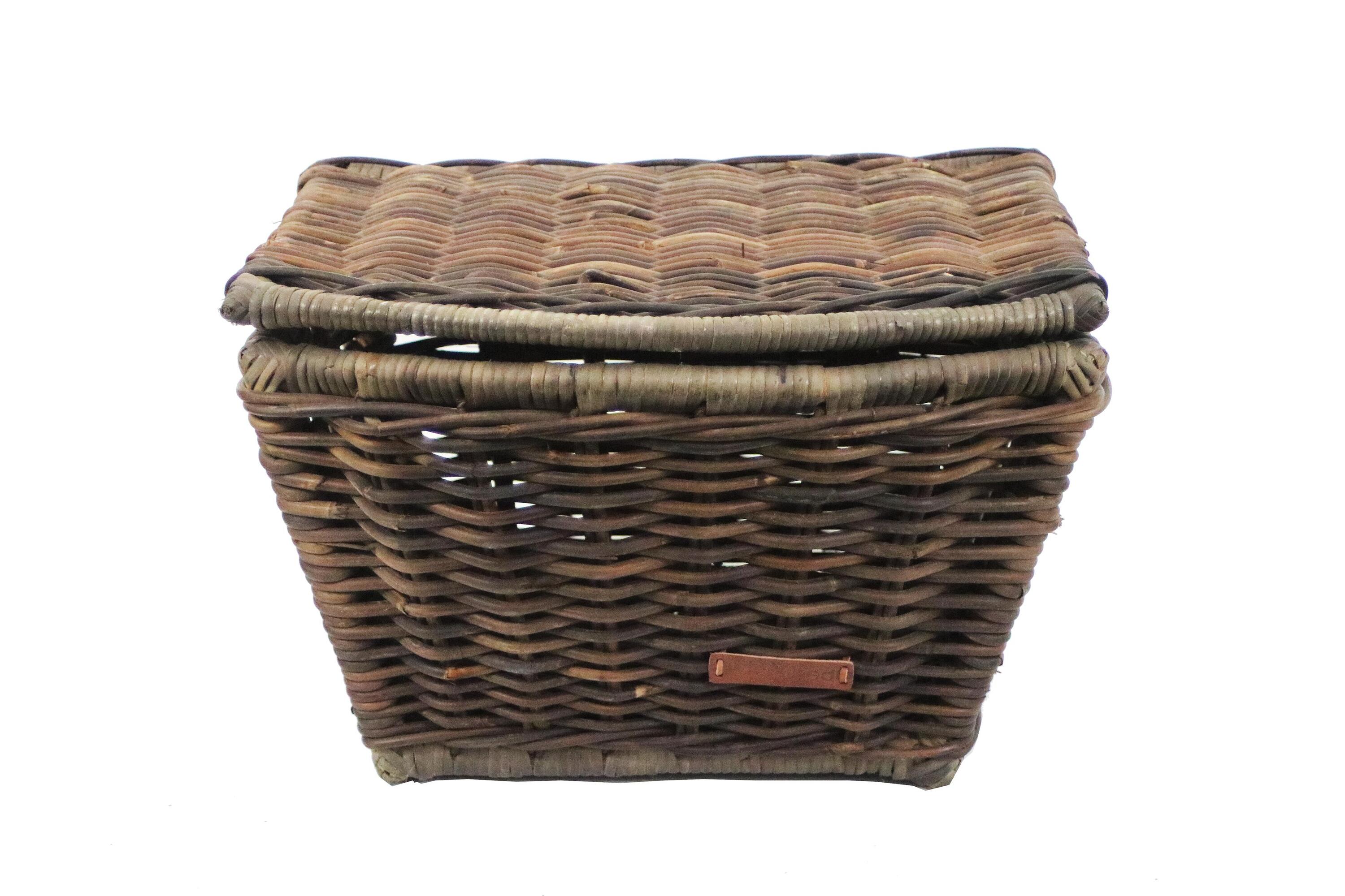 WICKED Fietsmand - Zwart - 47x41x30 cm