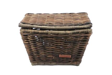 Panier pour vélo - Noir - 47x41x30 cm