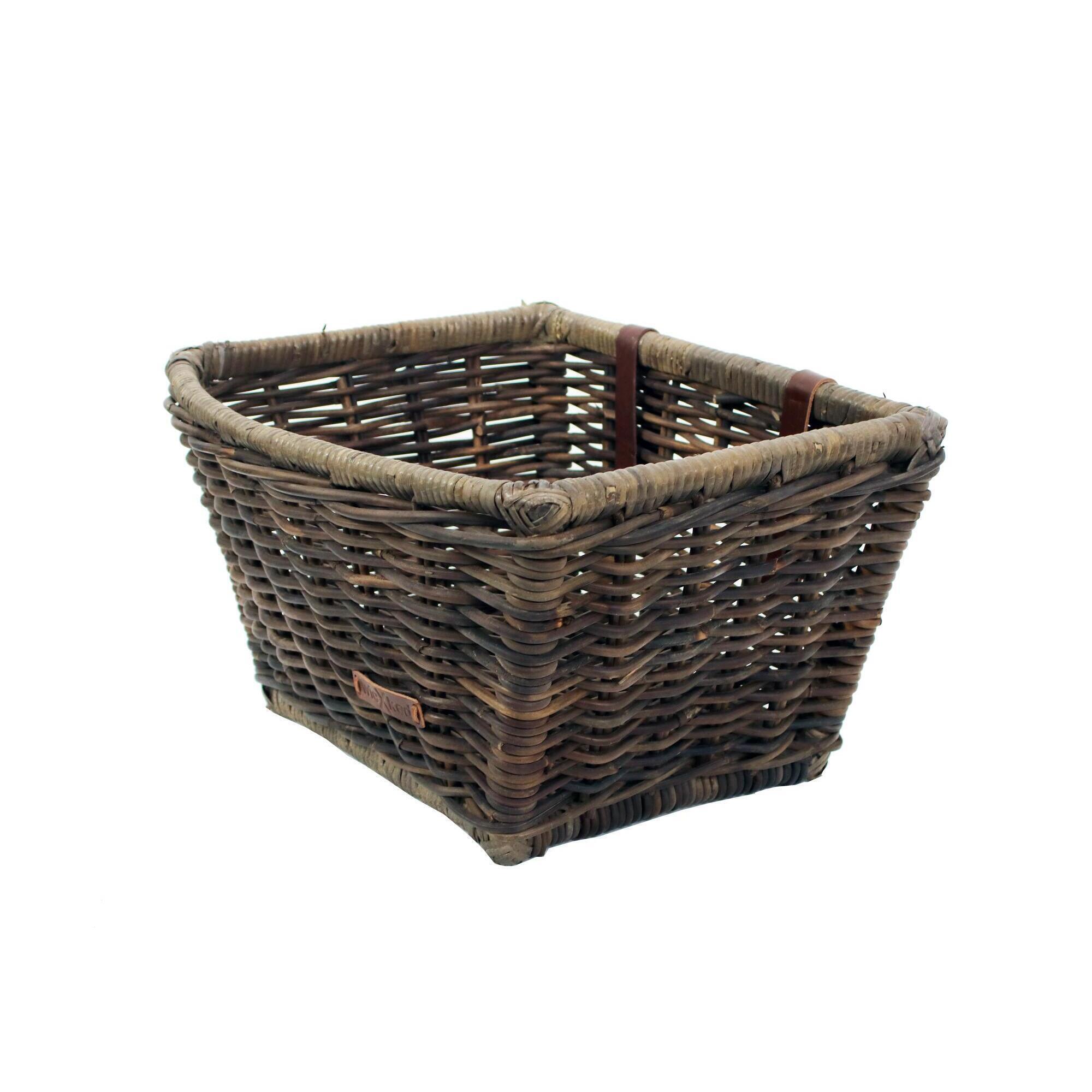 WICKED Fietsmand - Bruin - 47x41x26 cm - 50L