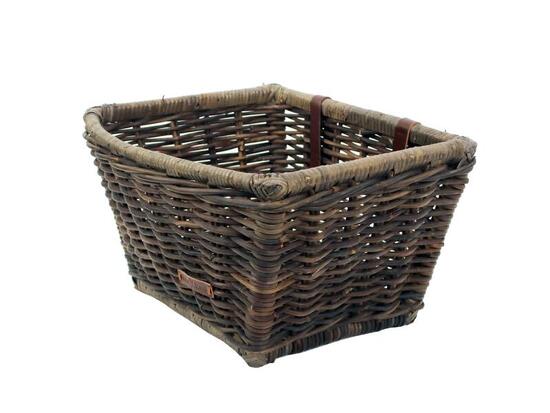 Panier pour vélo - Marron - 47x41x26 cm - 50L
