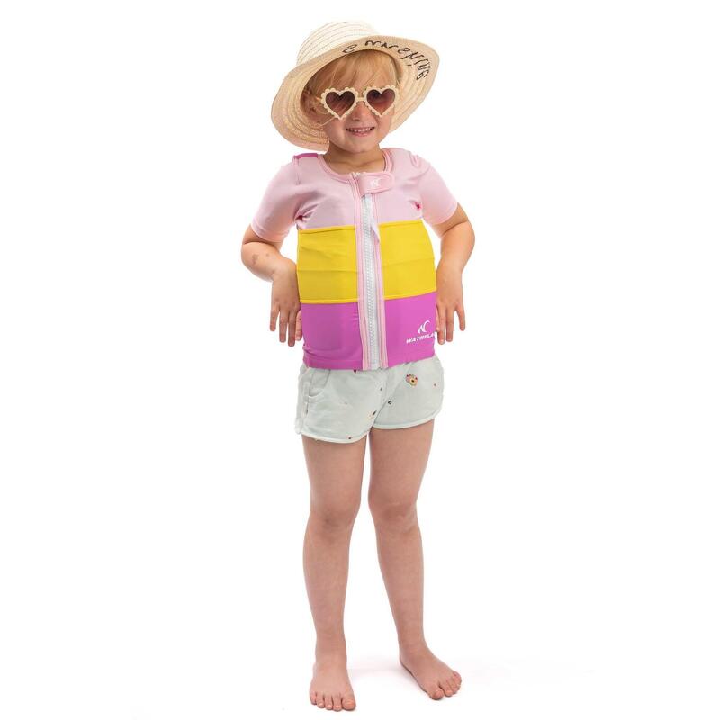 Chaleco flotación Monaco - UV con mangas - Niños - Neopreno/Lycra