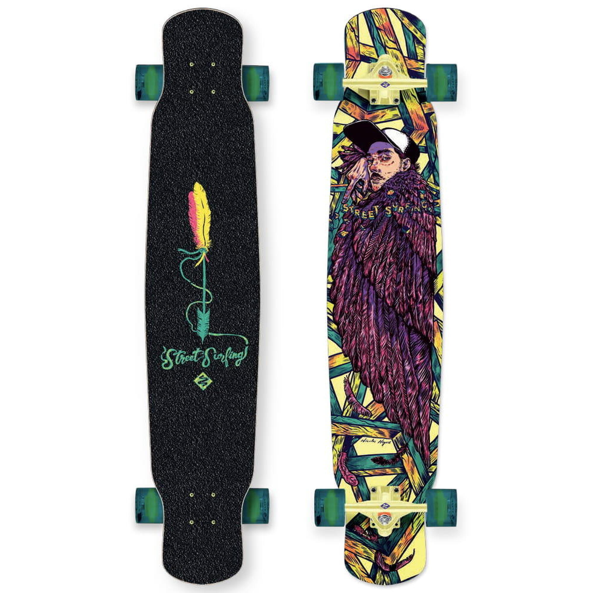 Longboard Street Surfing DANCING 46" ANGEL NARROW