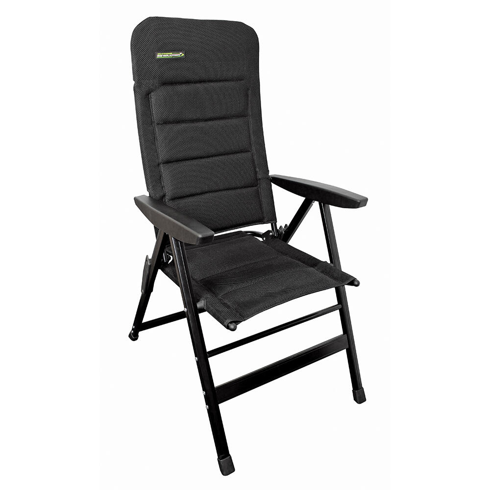 Turin Alu Air Mesh Chair QDF Black 1/3