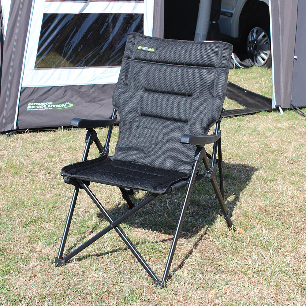 Lucca Air Mesh Chair QDF Black 2/3