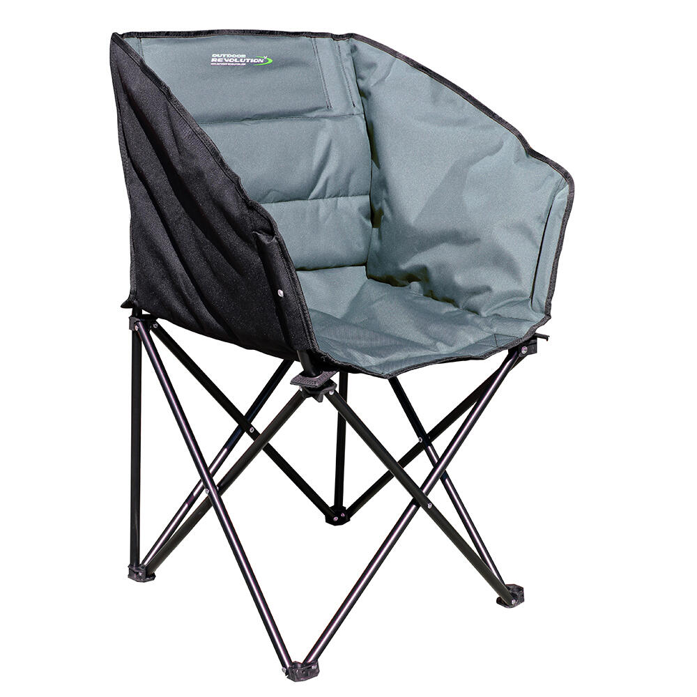OUTDOOR REVOLUTION Tub Chair Grey and Black