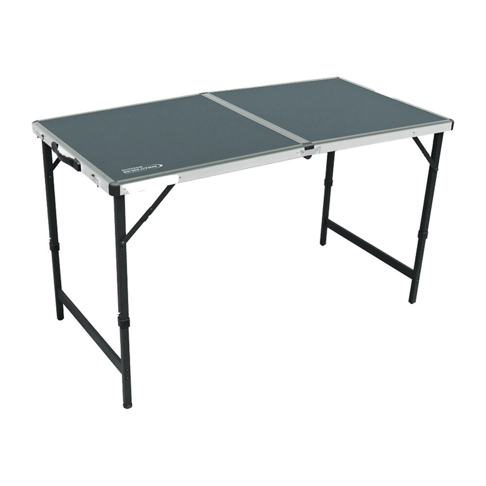 Double Alu Top Camping Table 1/2