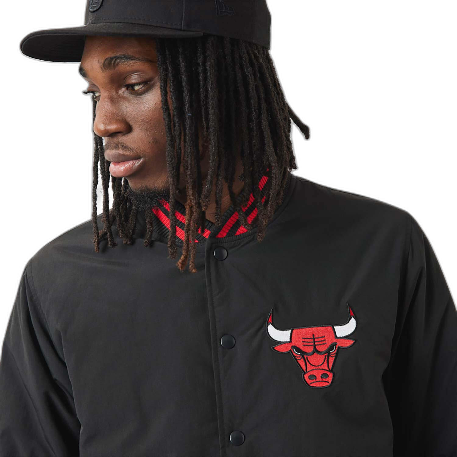 Giacca bomber con logo Chicago Bulls 3/7