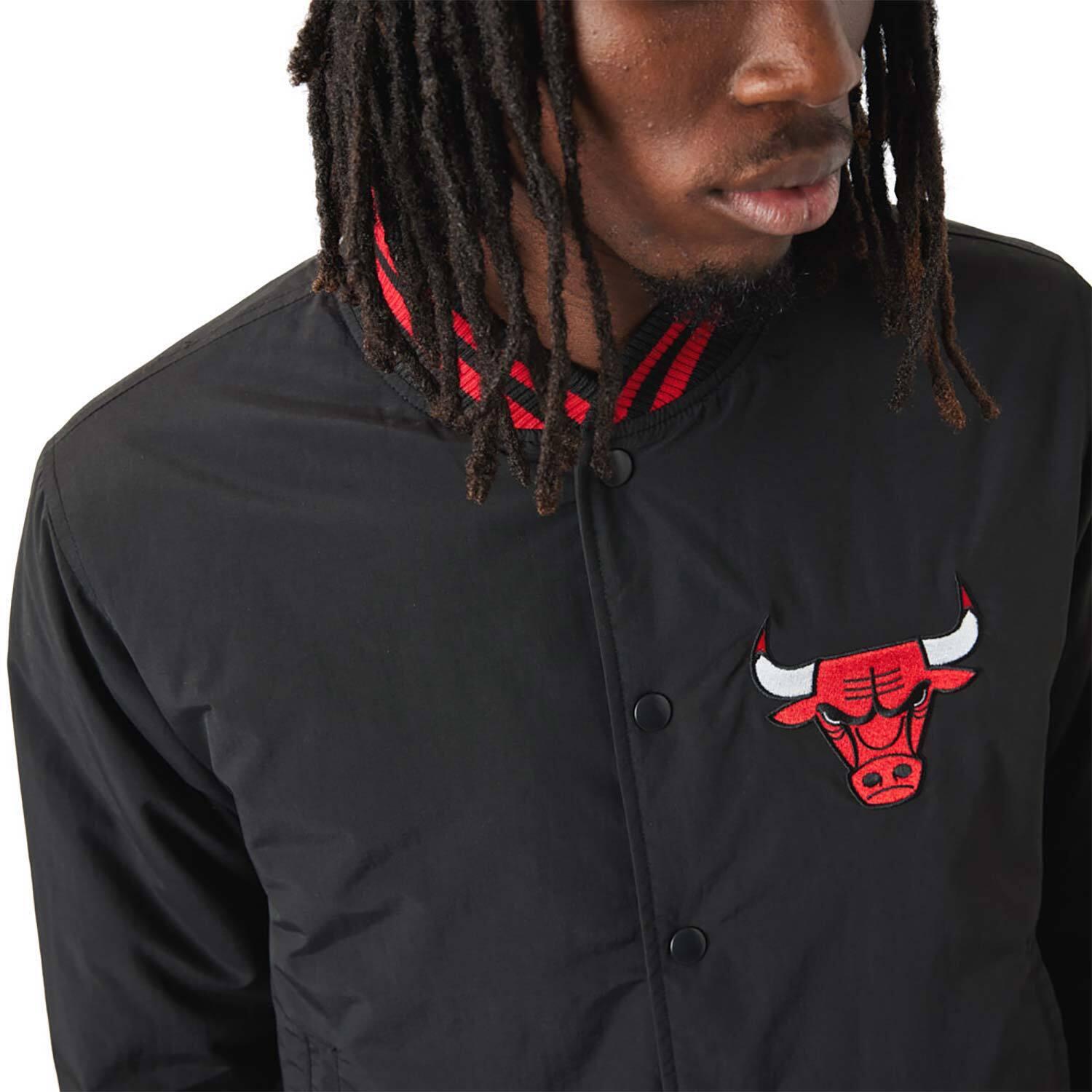 Giacca bomber con logo Chicago Bulls 4/7