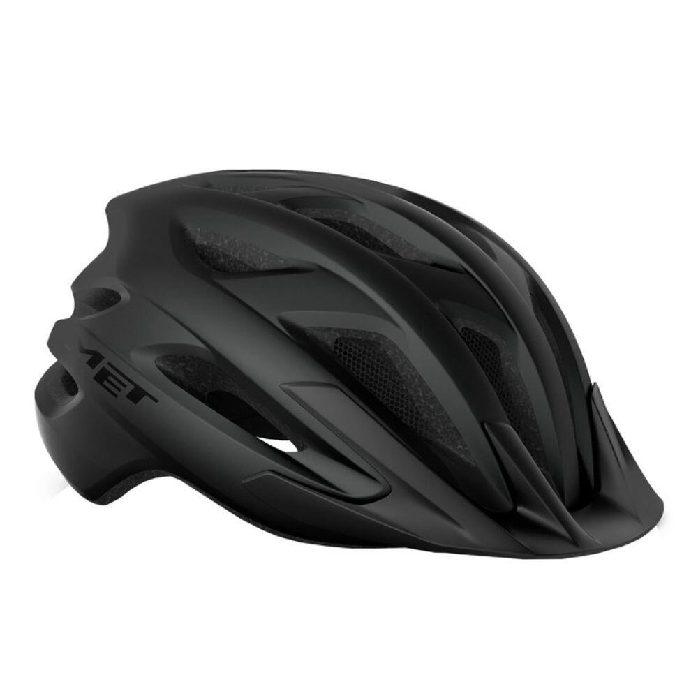 MET Crossover MY22 Allround Helmet - Black 1/4