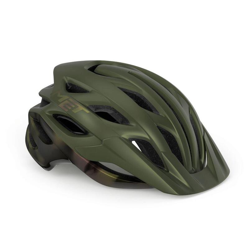 MET MTB Helm Veleno,  grün