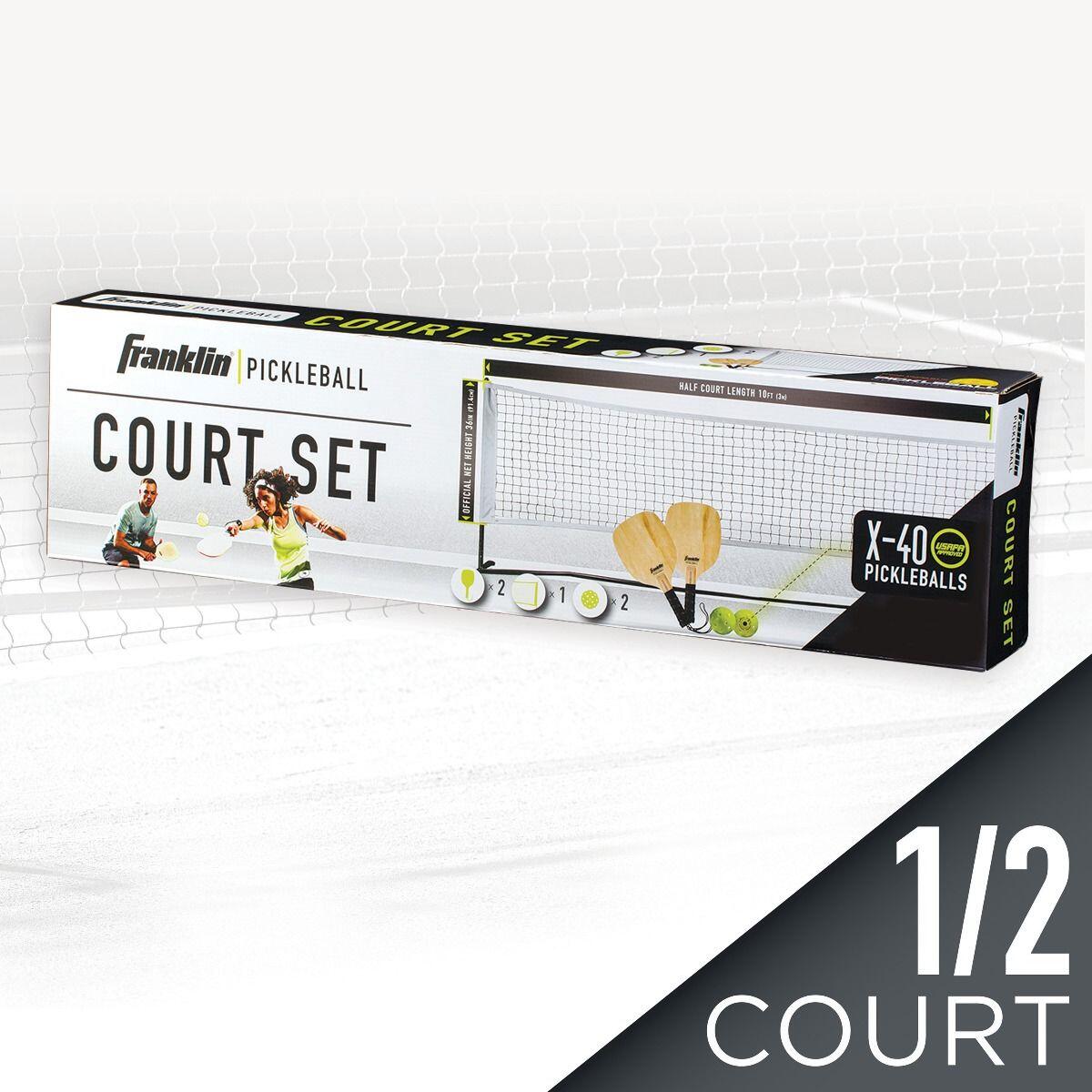 FRANKLIN Franklin 1/2 Court Pickleball Starter Set