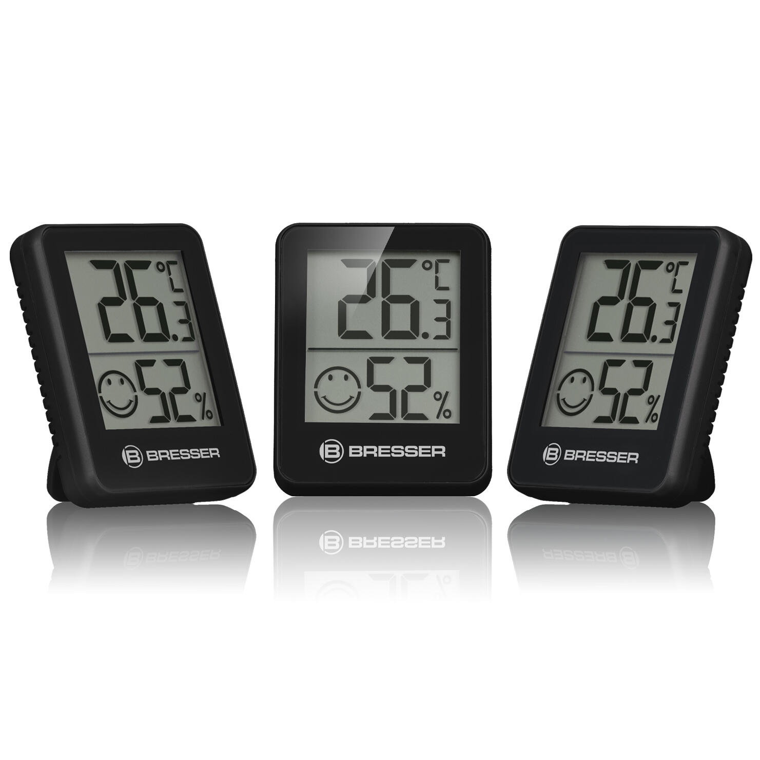 BRESSER ClimaTemp Hygro Indicator Set van 6 Thermo-/Hygrometers 2/6