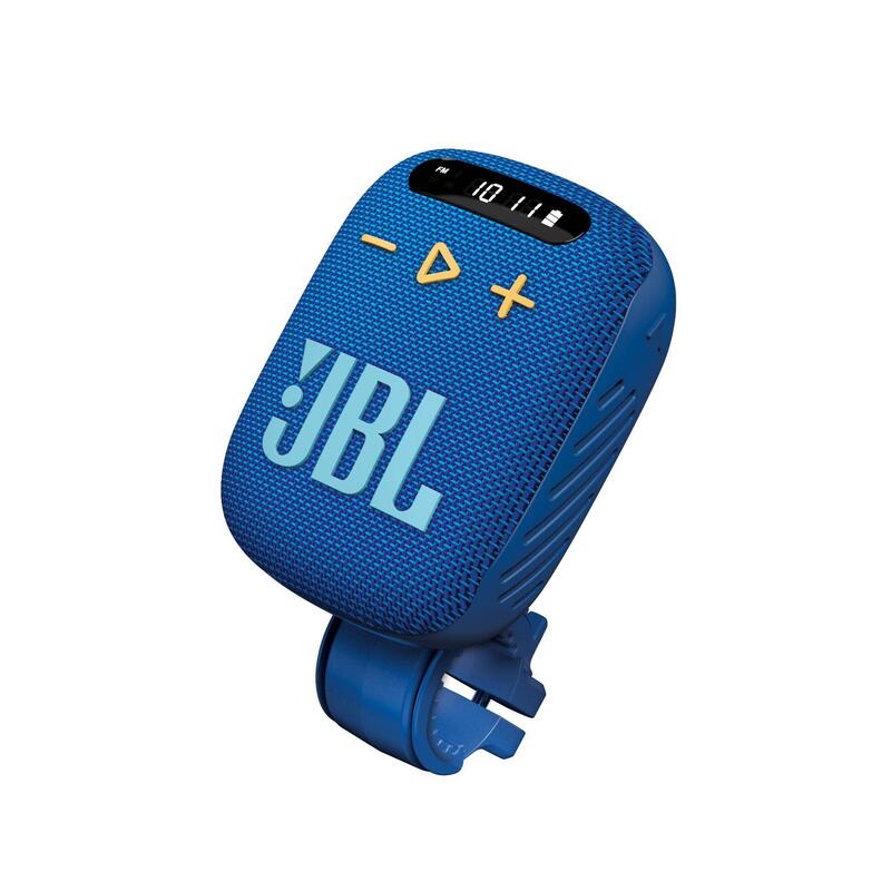 Wind 3 可攜式藍牙喇叭連FM收音機 - 藍色
