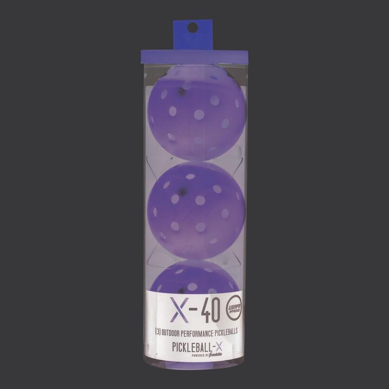 Franklin 3er Pickleball Set X-40 PK gelb