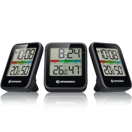 Climate Monitor Thermo- / Hygrometer DCF 3er Set