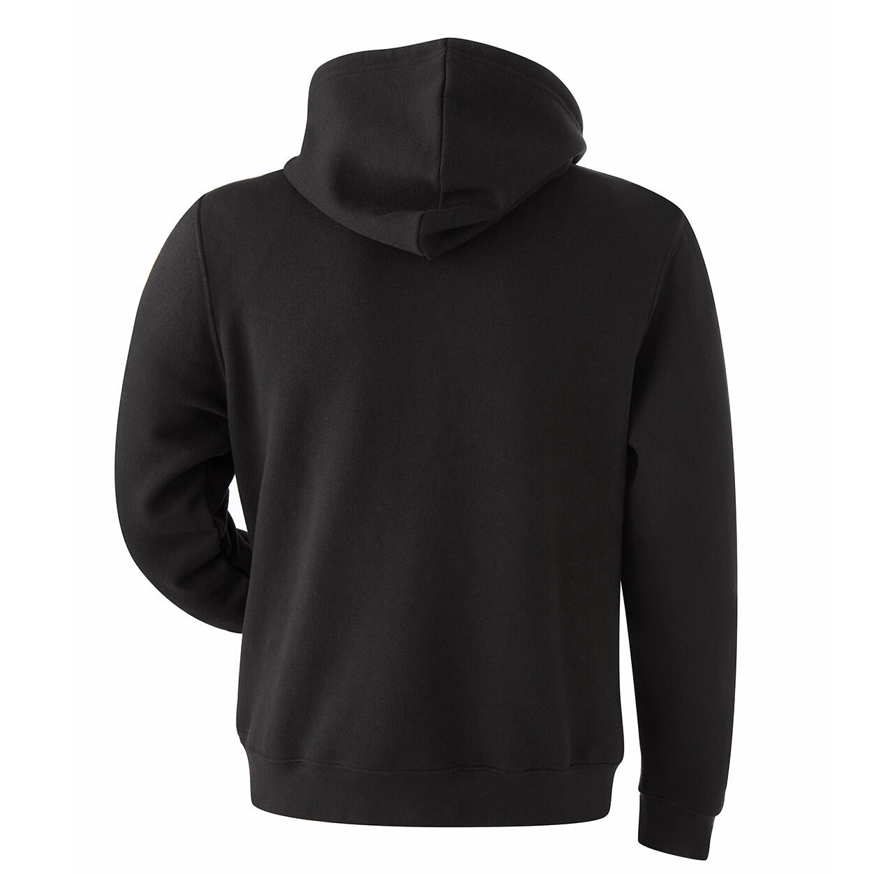 Sweat à capuche Basic Ton sur Ton Noir Mixte 3/5