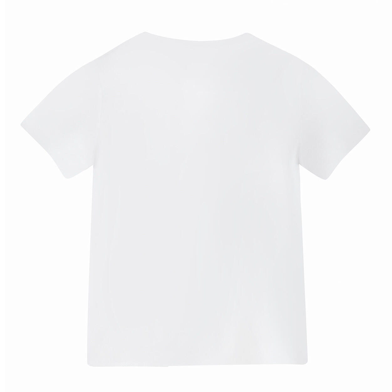 T-Shirt Basic Blanc Enfant 2/5